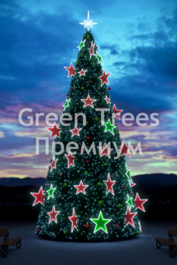 Дизайнерские уличные ели